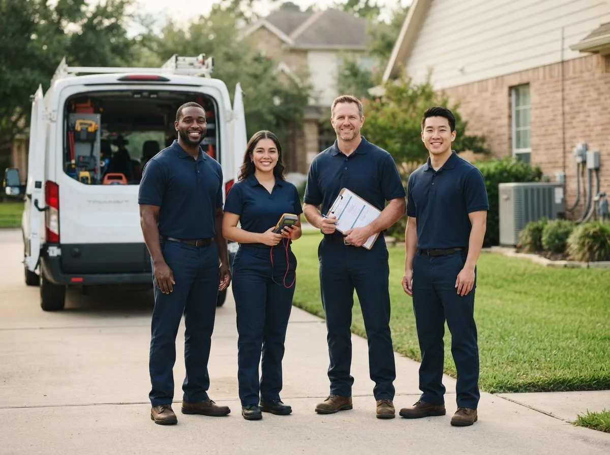 Certified HVAC technician near Thornburg, IA